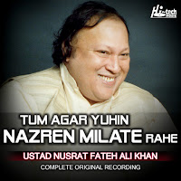 Ustad Nusrat Fateh Ali Khan - Tum Agar Yuhin Nazren Milate Rahe загрузить